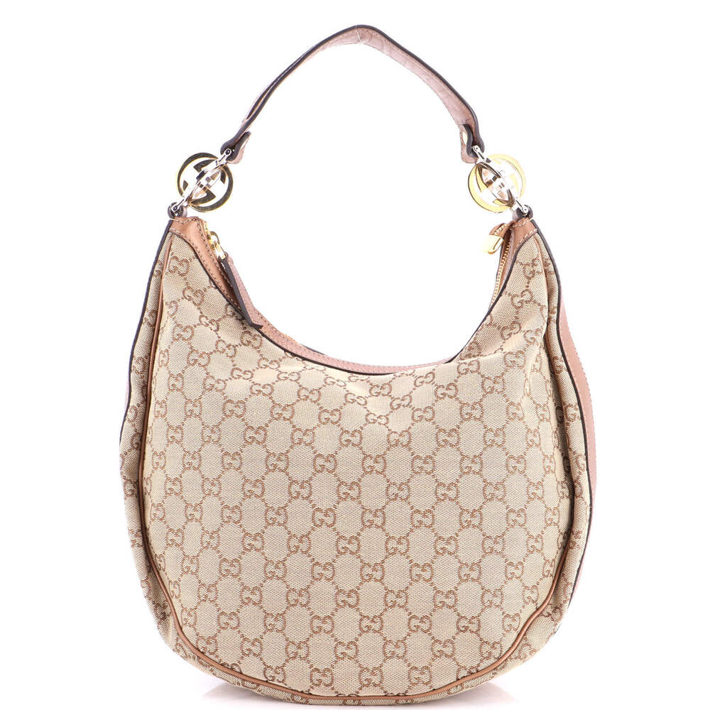 Gucci Medium Twins Hobo GG Canvas